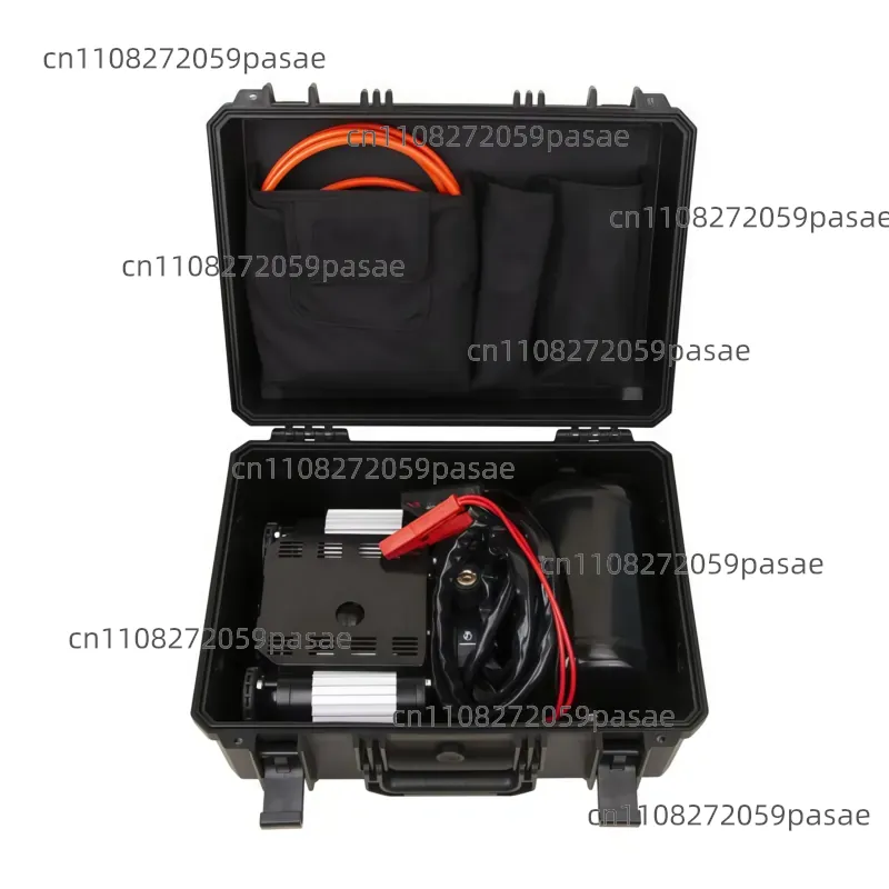 Car Tire Inflator 4X4 Offroad - Portable 12V 24V Twin Cylinder Car
