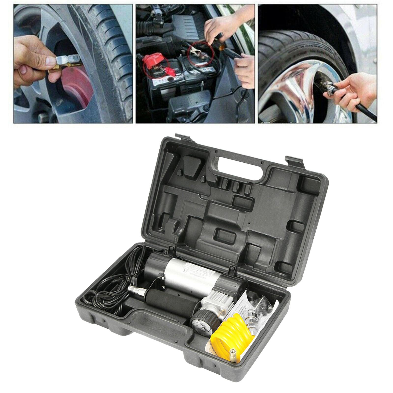 Portable Air Compressor 12V Digital - Portable Tyre Air Compressor Pump Cigarette