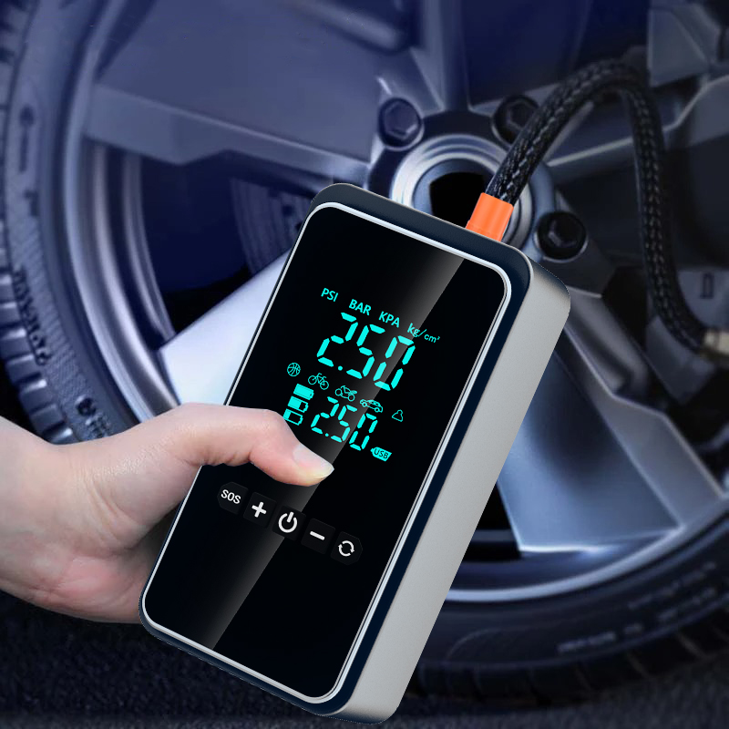 Portable Air Compressor 12V Digital - Wireless Car Air Pump Portable Air