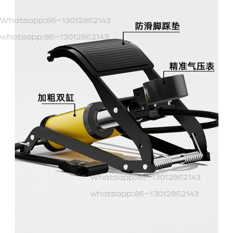 Tire Inflator Dual Cylinder - High Pressure Foot Operated Tire Inflator