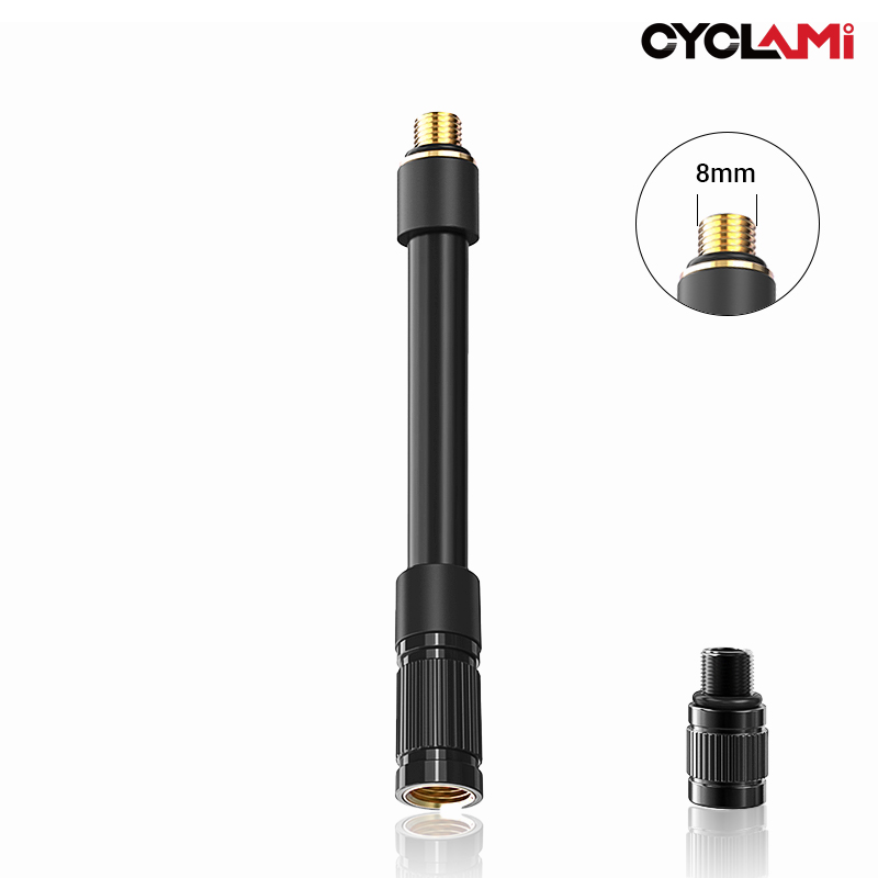 Tire Inflator Nozzle Kit - CYCLAMI Bike Mini Pump Extension Tube