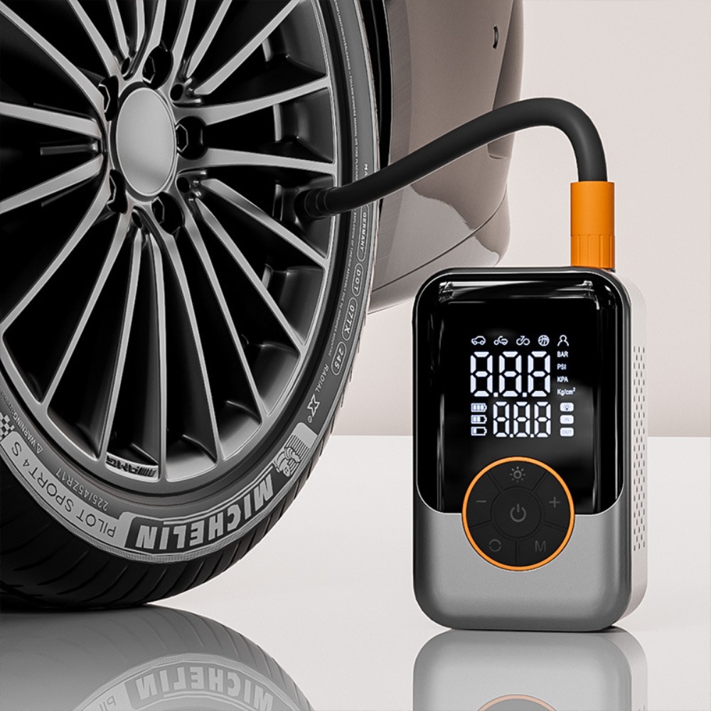 Cordless Inflator For Car Bike Ball - Cordless Car Tire Inflator Portable Air