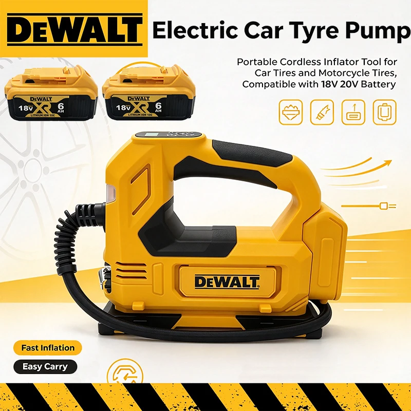 Cordless Air Pump 20V Battery - DEWALT Portable Air Pump Cordless Inflator