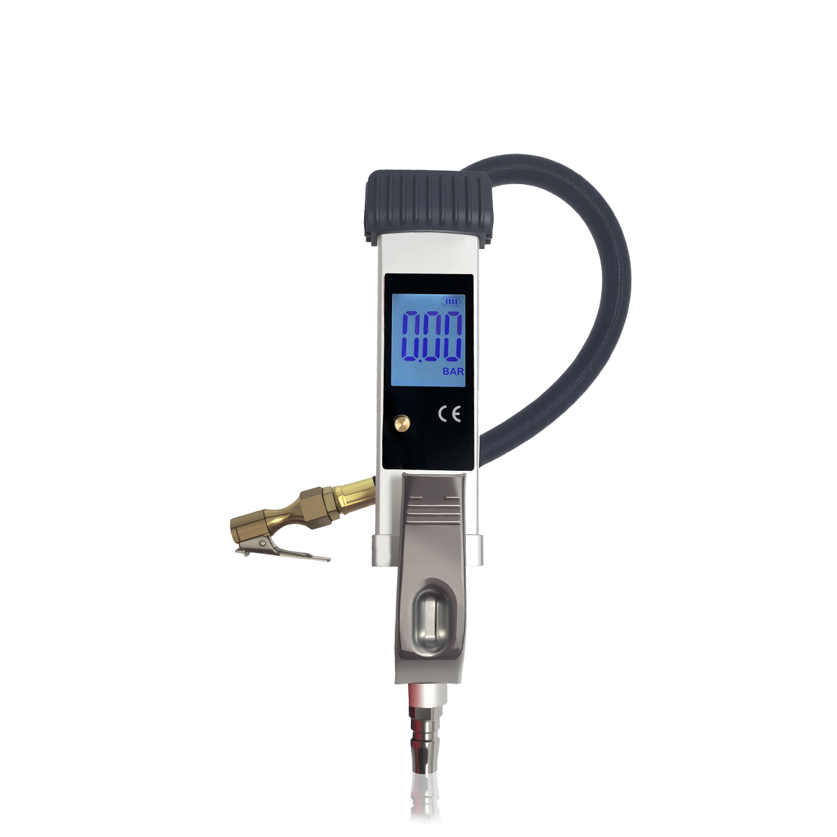 Digital Tire Pressure Gauge Rechargeable - LCD Digital Rechargeable Tire Pressure Gauge