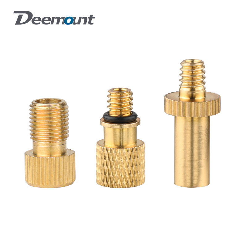 Tire Inflator Nozzle Kit - Bicycle Inflation Connector Presta to Schrader