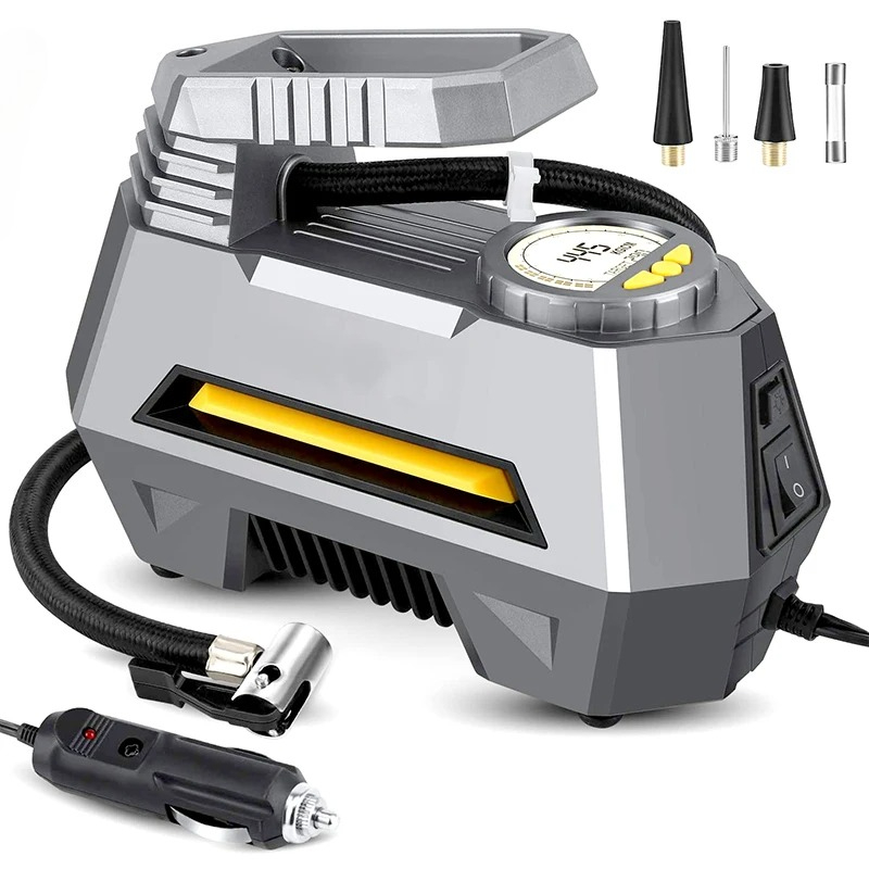 Portable Air Compressor 12V Digital - Portable Car Tire Inflator 12V Electric