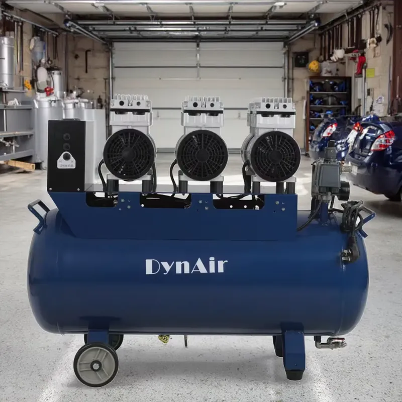 Silent Oil-free Paint Air Comp - đánh giá và giá Air Compressor Tank 30L Portable
