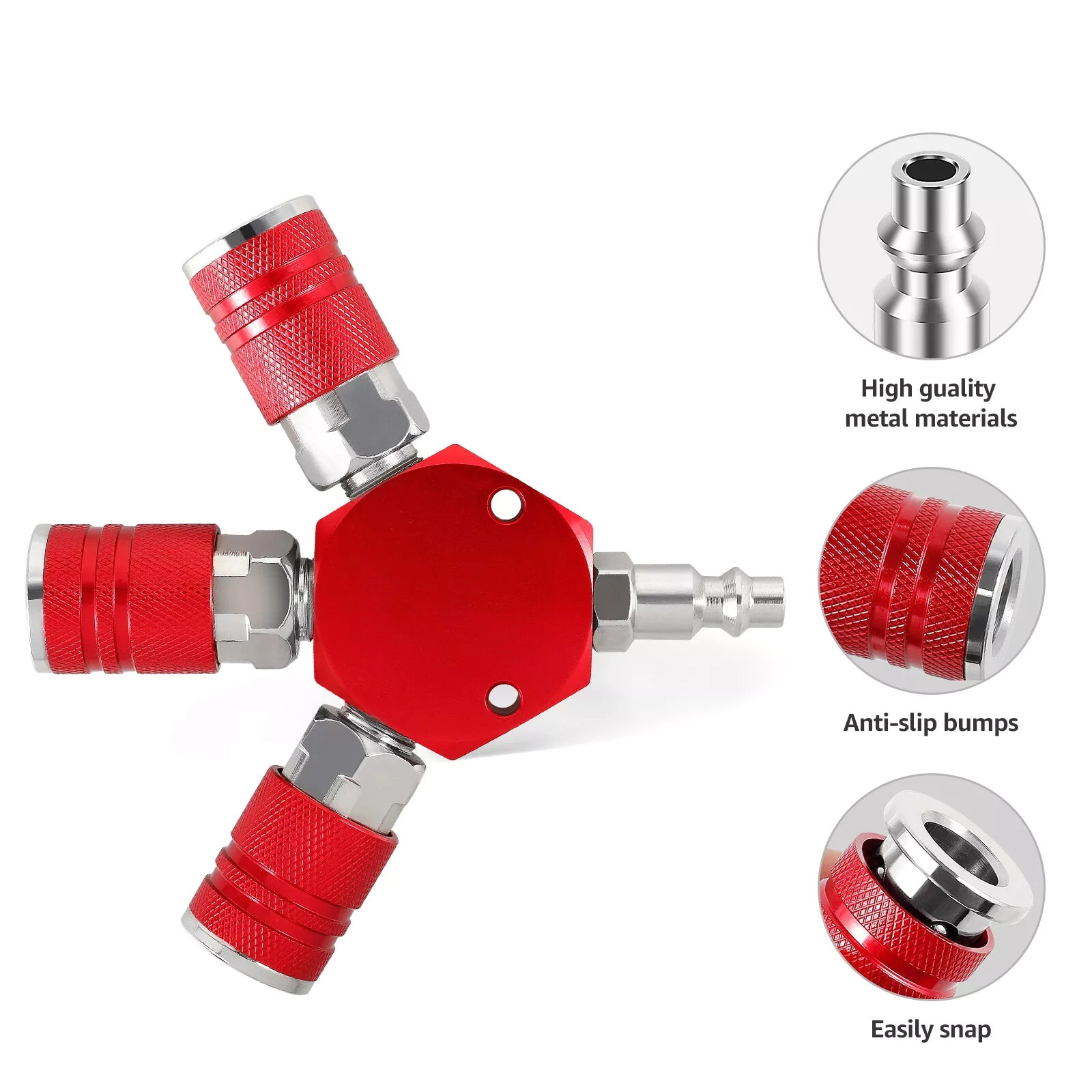 1/4 Inch 3 Way Air Manifold Sp - đánh giá và giá Air Compressor 300Psi Heavy Duty