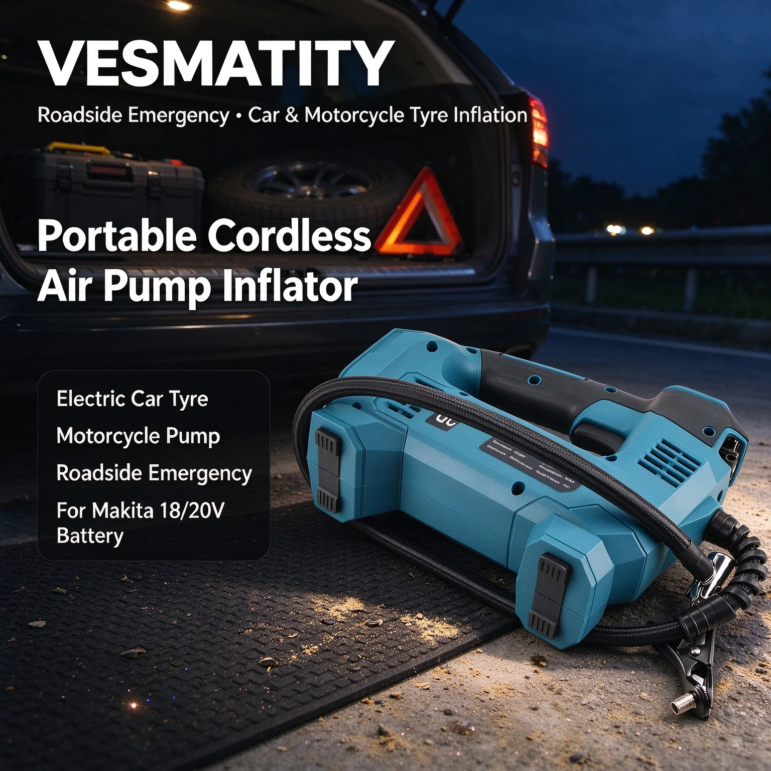 Portable Cordless Air Pump Inf - đánh giá và giá Cordless Air Pump 20V Battery