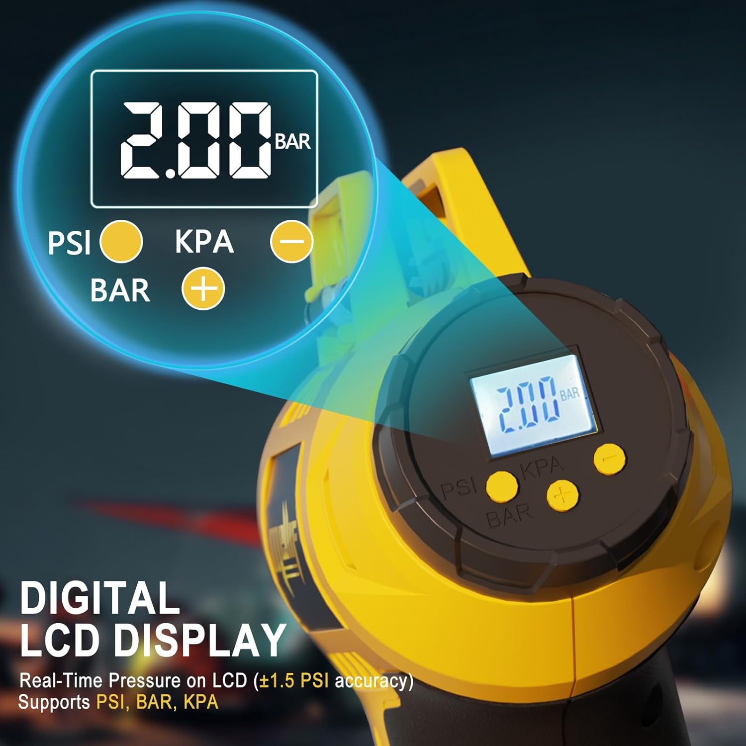 160 PSI Tire Inflator Compatib - đánh giá và giá Cordless Air Pump 20V Battery
