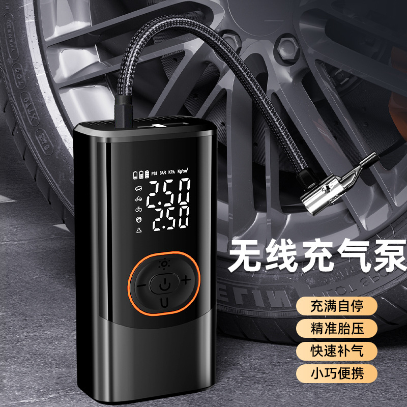 Wireless Portable Tire Inflato - đánh giá và giá Digital Tire Pressure Gauge Rechargeable
