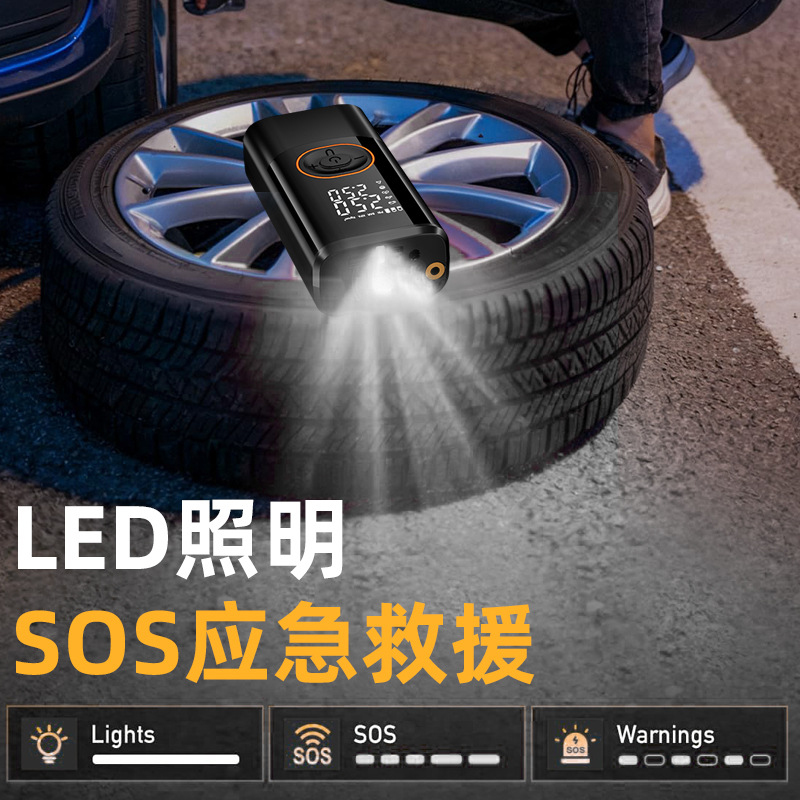 Wireless Portable Tire Inflato - đánh giá và giá Digital Tire Pressure Gauge Rechargeable