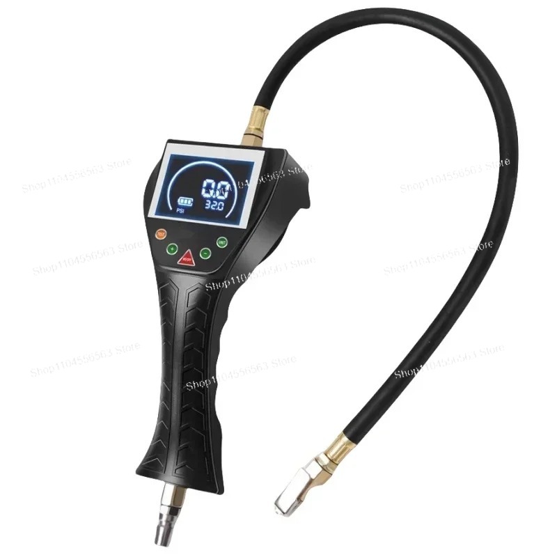 Automatic Tire Inflator with P - đánh giá và giá Tire Inflator With Pressure Gauge Auto Stop