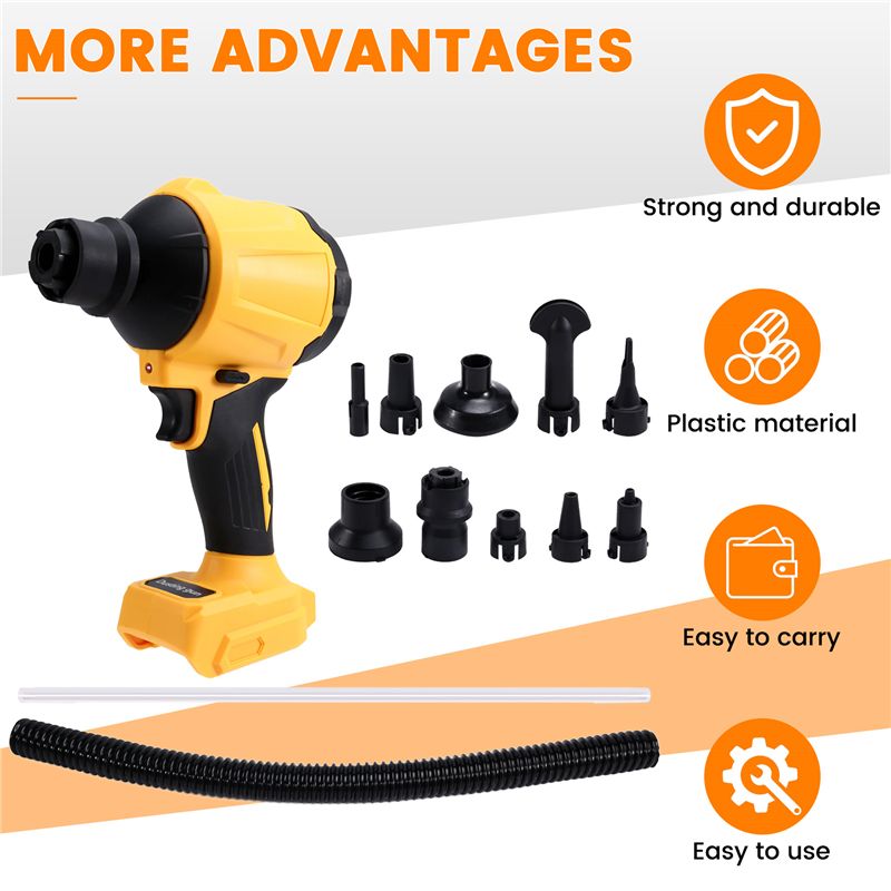 RABIT AS59For 18V 20V Battery  - đánh giá và giá Cordless Air Pump 20V Battery