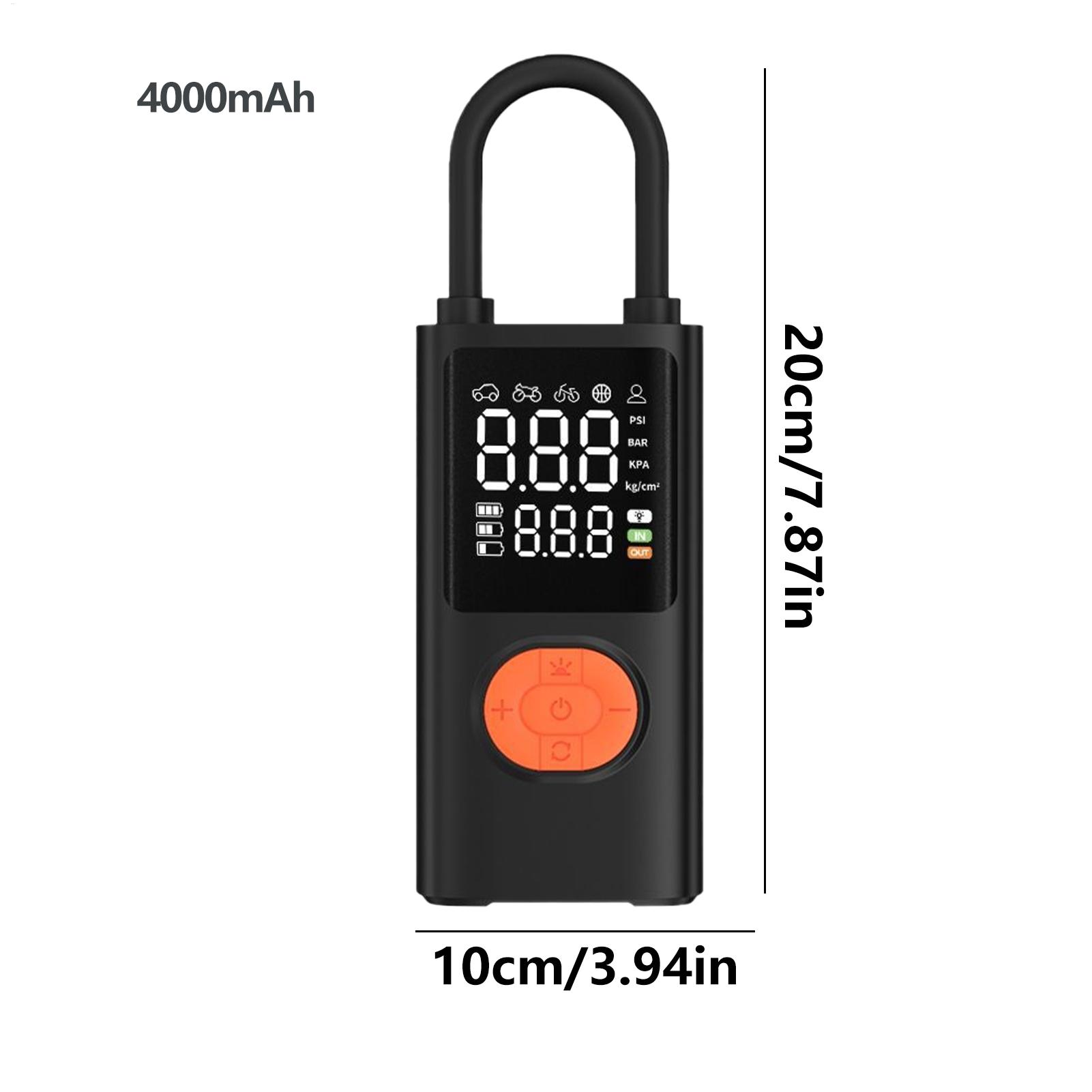 Portable Air Pump Portable Ele - đánh giá và giá Digital Tire Pressure Gauge Rechargeable