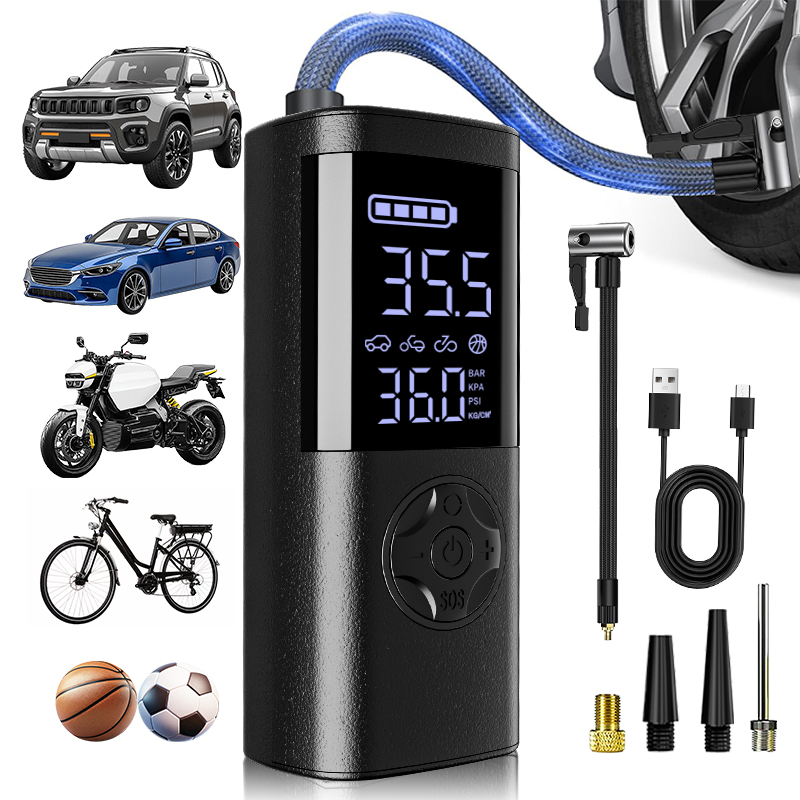Cordless Car Tire Inflator Por - đánh giá và giá Cordless Inflator For Car Bike Ball