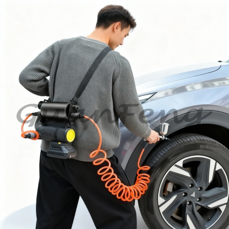 Backpack type cordless air com - đánh giá và giá Cordless Air Pump 20V Battery
