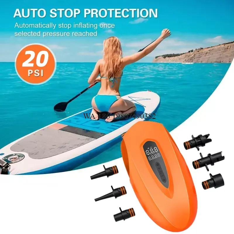 wmwmnu New 20PSI Plastic SUP B - đánh giá và giá Portable Air Compressor 12V Digital