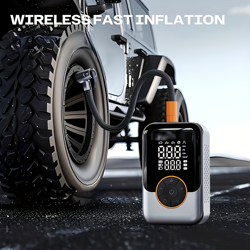 Portable Tire Inflator Air Com - đánh giá và giá Cordless Tire Inflator 150Psi