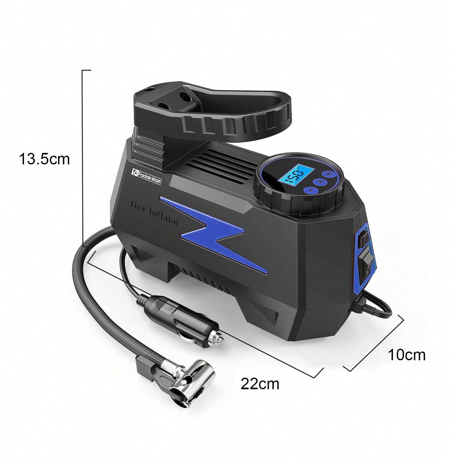Portable Car Air Compressor 12 - đánh giá và giá Portable Air Compressor 12V Digital