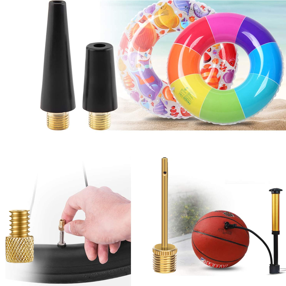Tire Valve Adapter Ball Pump N - đánh giá và giá Tire Inflator Nozzle Kit