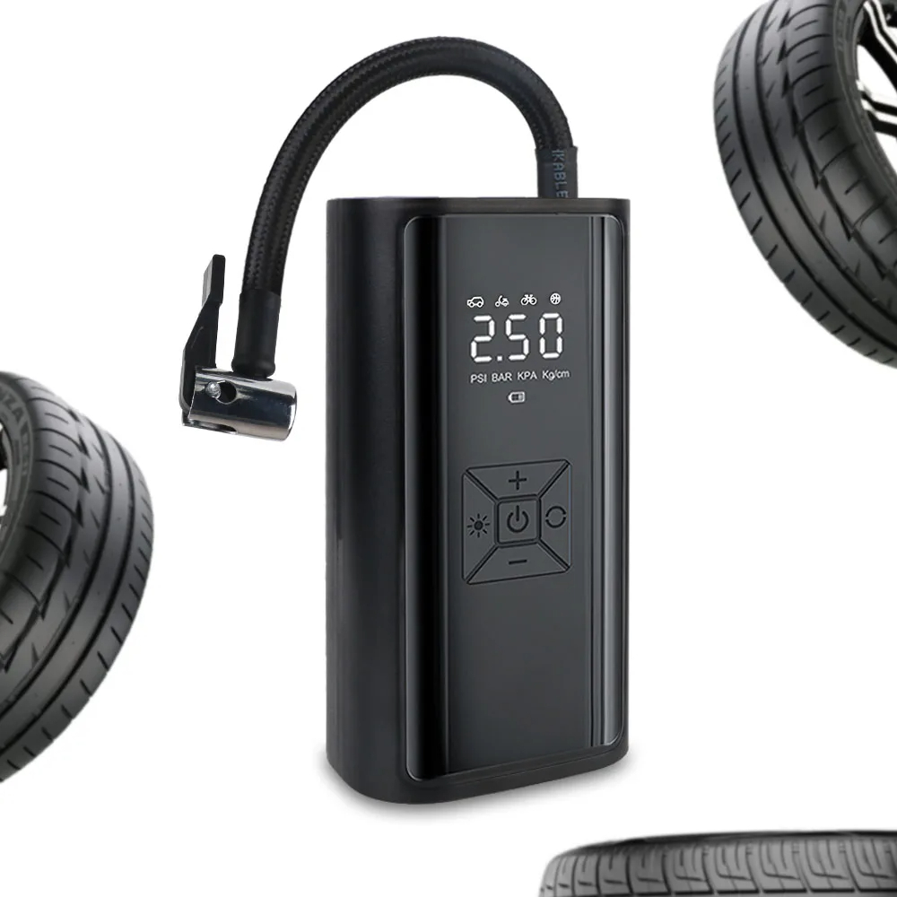 With LED Light Digital LCD Dis - đánh giá và giá Digital Tire Pressure Gauge Rechargeable