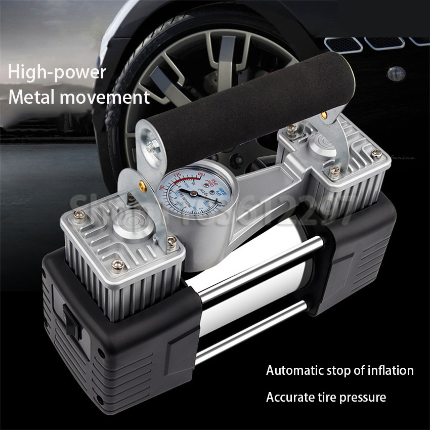 12V High Power Automotive Infl - đánh giá và giá Tire Inflator Dual Cylinder