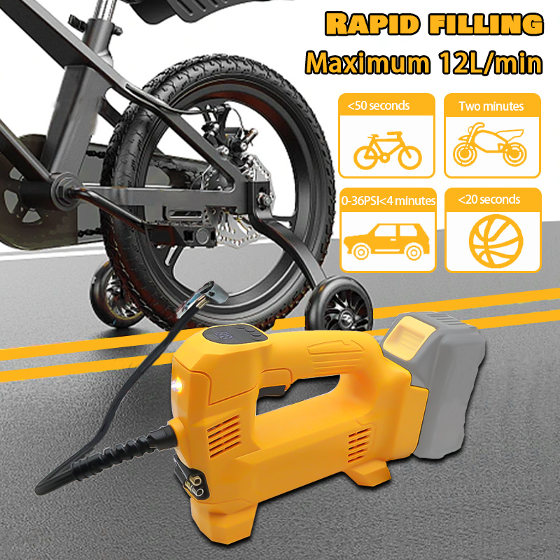 Air Pump Bicycle Tires Balls P - đánh giá và giá Cordless Air Pump 20V Battery