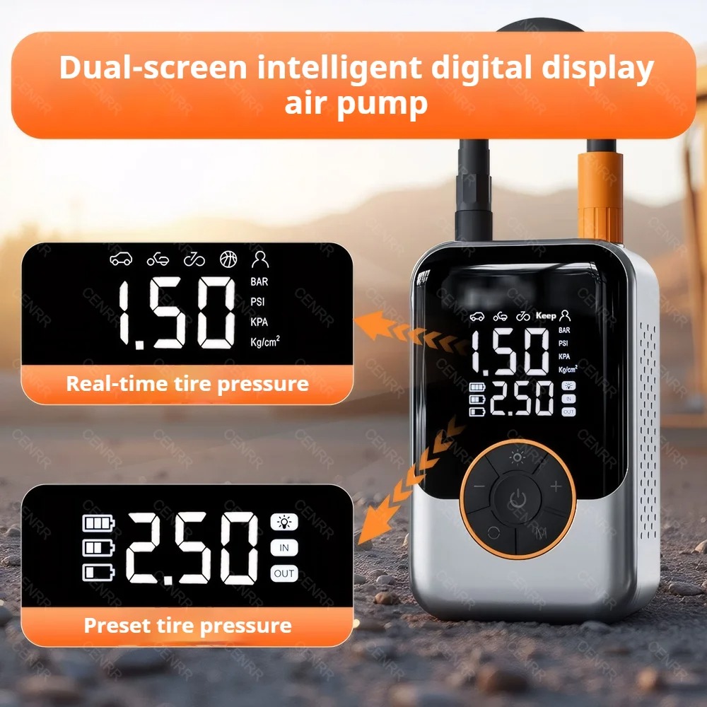 Cordless Car Tire Inflator Por - đánh giá và giá Cordless Inflator For Car Bike Ball