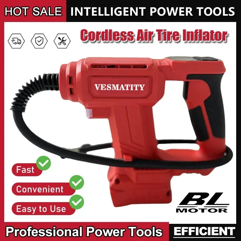 For Milwaukee 18V 20V Battery  - đánh giá và giá Cordless Air Pump 20V Battery