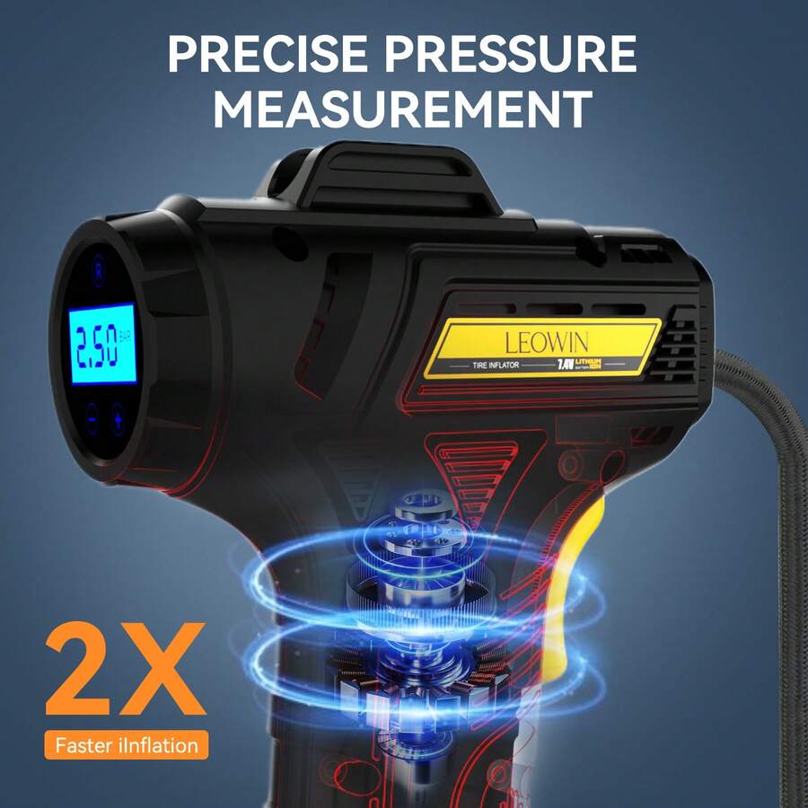 Cordless Digital Tire Inflator - đánh giá và giá Cordless Inflator For Car Bike Ball