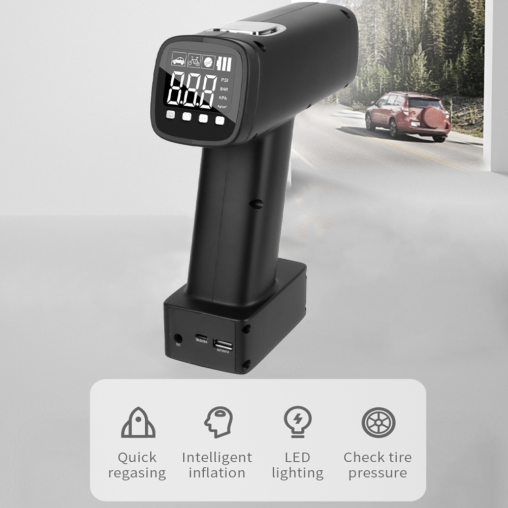 Portable Car Tyre Inflator 150 - đánh giá và giá Cordless Tire Inflator 150Psi