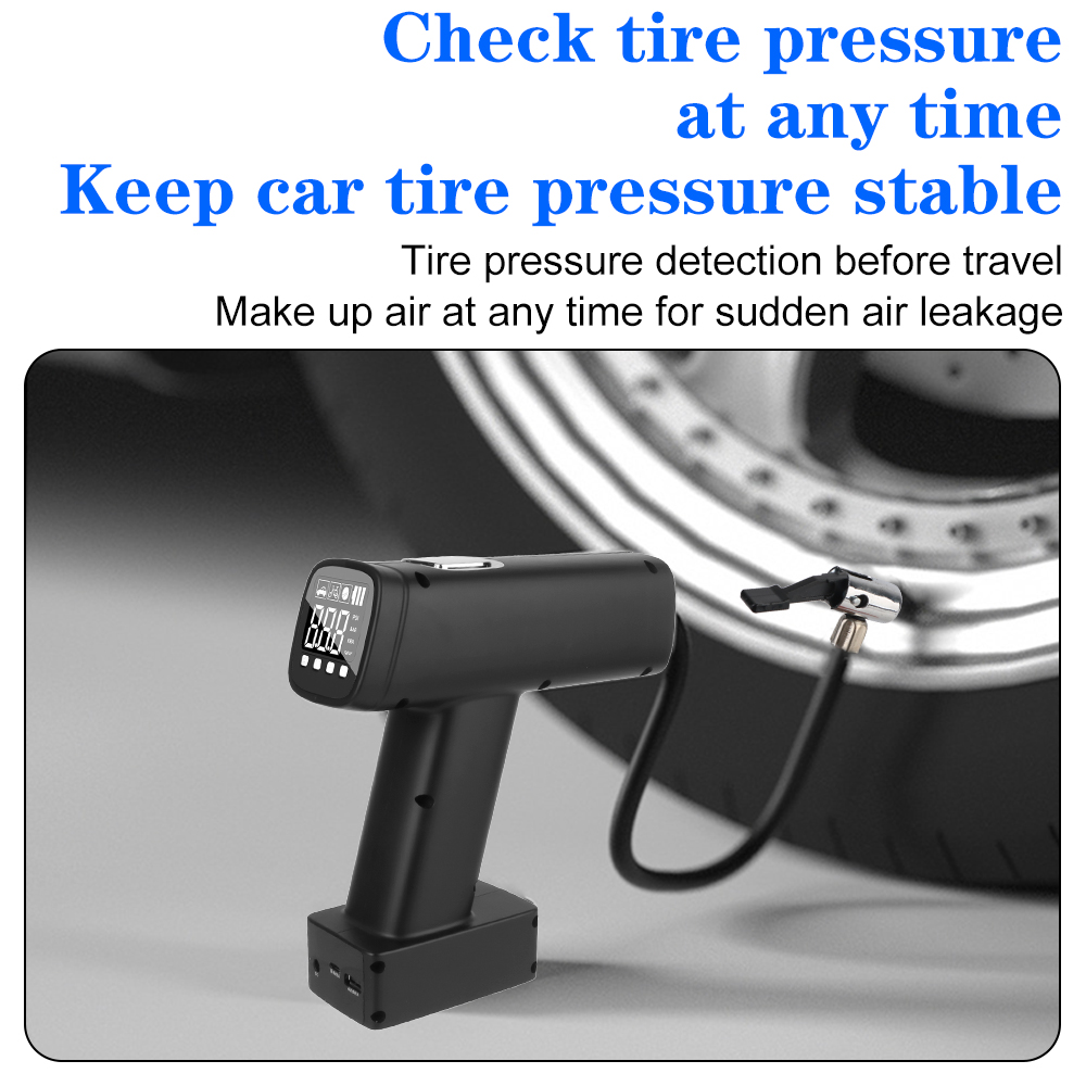 Portable Car Tyre Inflator 150 - đánh giá và giá Cordless Tire Inflator 150Psi