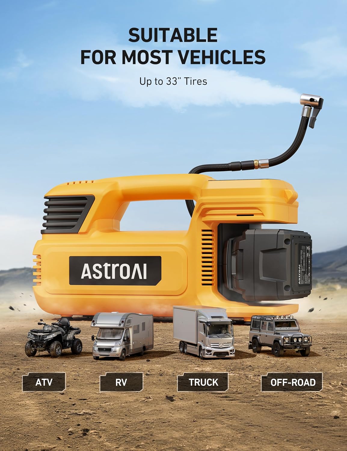 Cordless Tire Inflator Portabl - đánh giá và giá Cordless Tire Inflator 150Psi