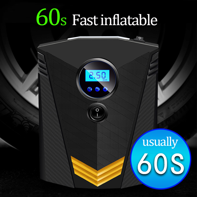 EAFC Car Portable Air Compress - đánh giá và giá Portable Air Compressor 12V Digital