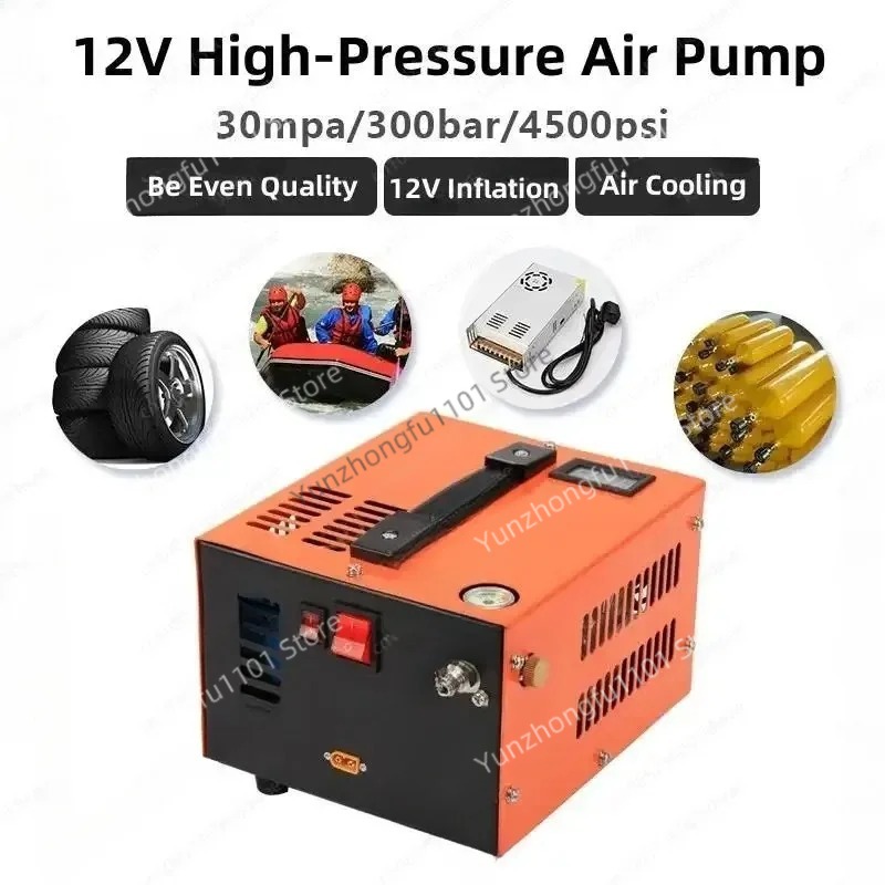A 12V 4500 PSI 300 Bar 30MPA H - đánh giá và giá Air Compressor 300Psi Heavy Duty
