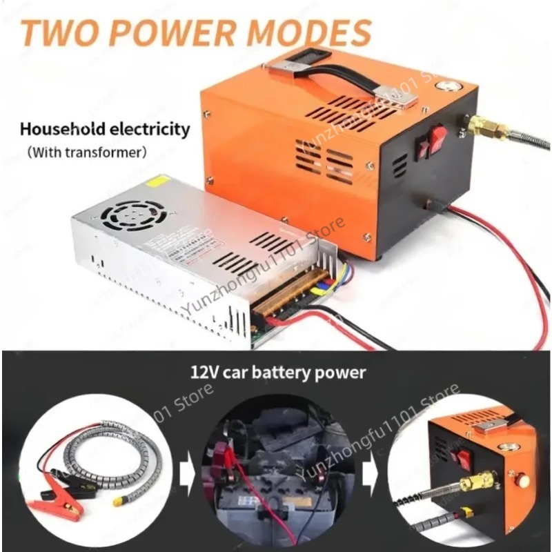 A 12V 4500 PSI 300 Bar 30MPA H - đánh giá và giá Air Compressor 300Psi Heavy Duty