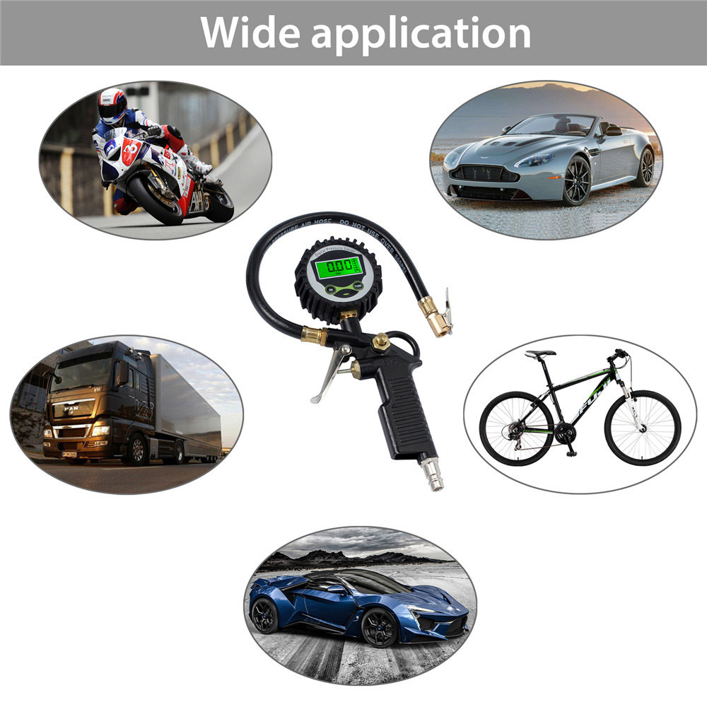 Inflator Hose With Tyre Tester - đánh giá và giá Car Tire Inflator 4X4 Offroad