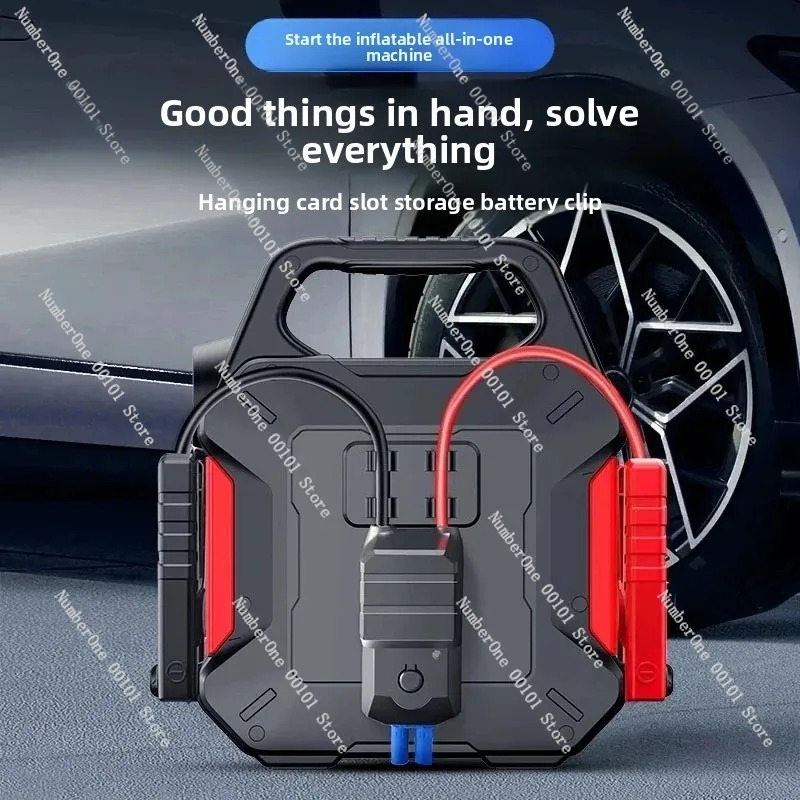 Car Emergency Jump Starter & A - đánh giá và giá Portable Air Compressor Jump Starter Combo