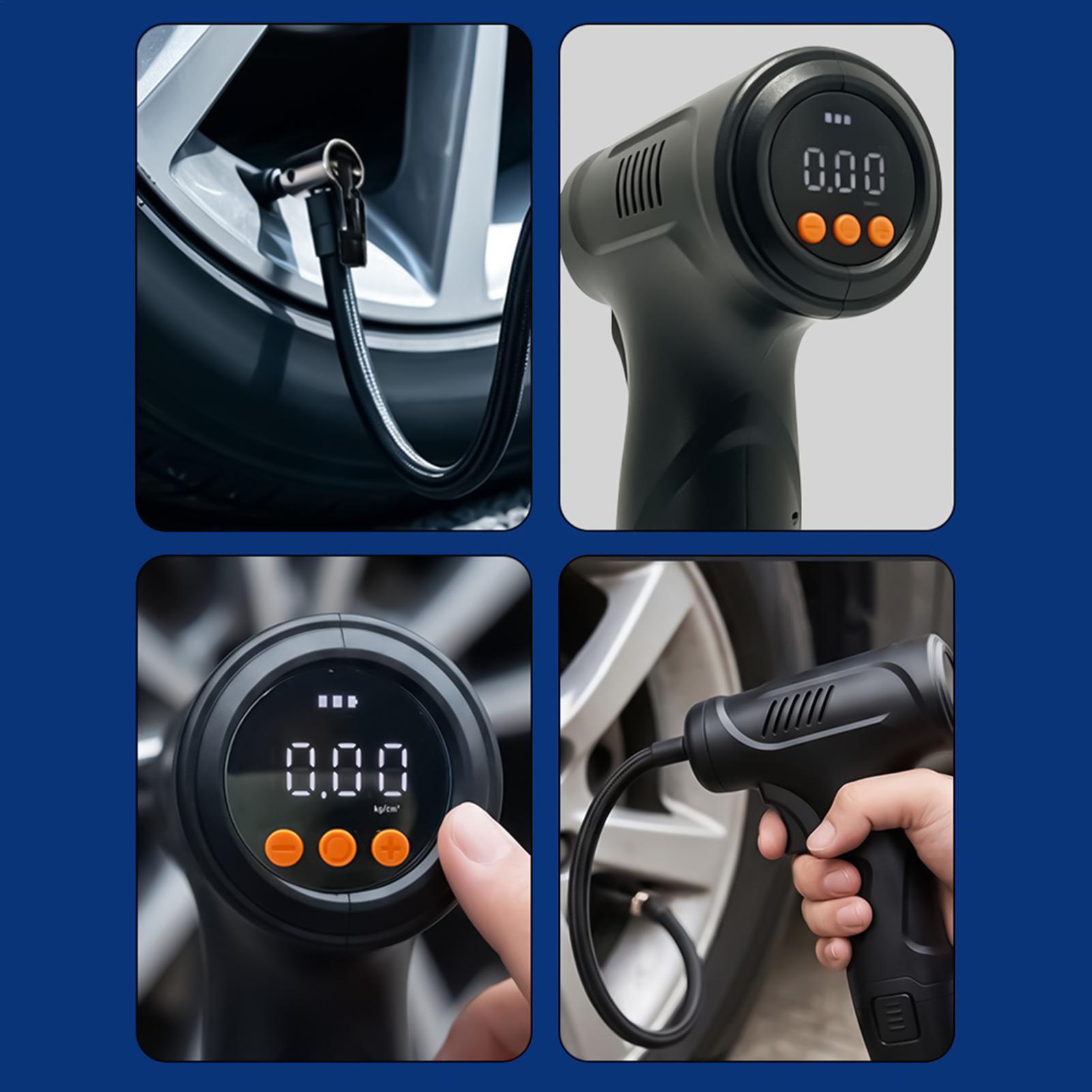 Portable Air Compressor With D - đánh giá và giá Digital Tire Pressure Gauge Rechargeable
