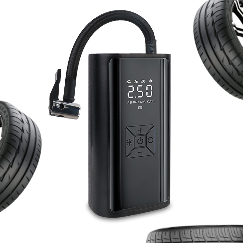 With LED Light Digital LCD Dis - đánh giá và giá Digital Tire Pressure Gauge Rechargeable
