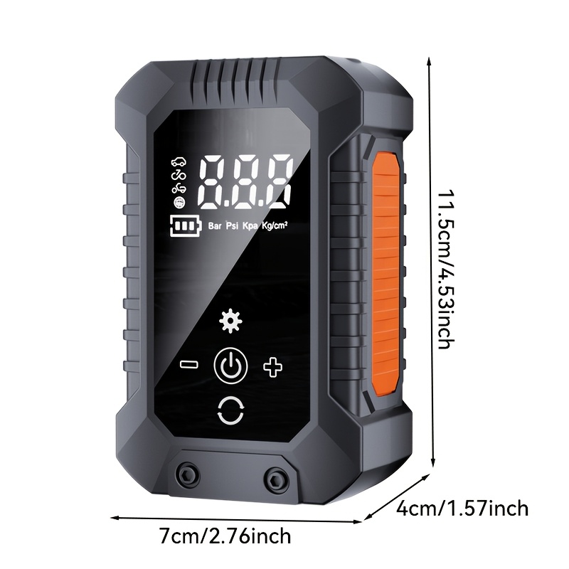 Wireless Portable Tire Inflato - đánh giá và giá Digital Tire Pressure Gauge Rechargeable